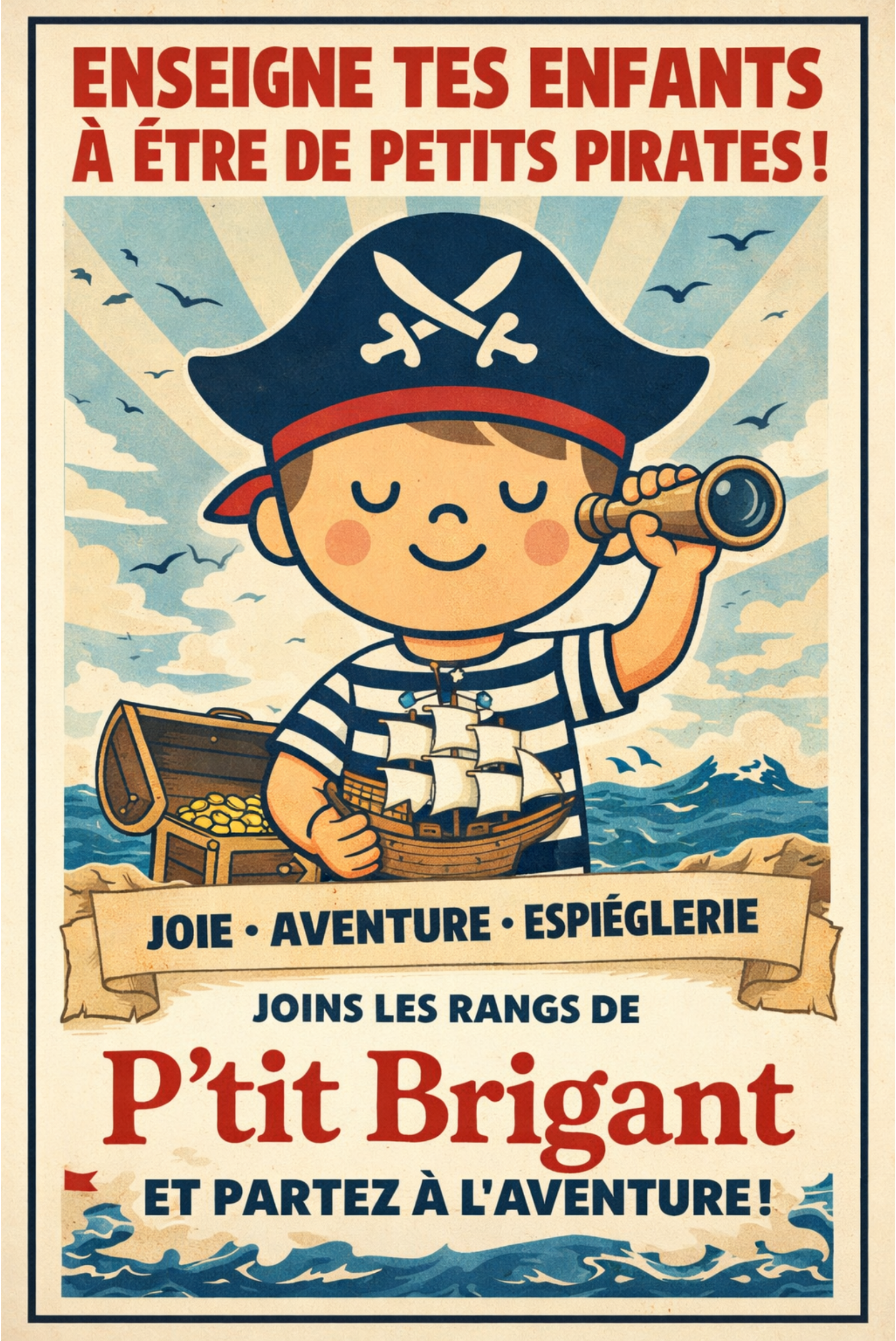 P'tit Brigant - Enseigne tes enfants a etre de petits pirates